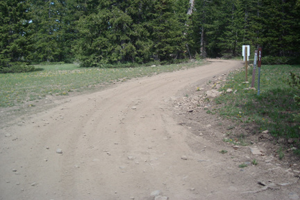 Paiute ATV Trail 01 at Intersection of 29