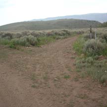 Paiute ATV Trail intersection 01 and 73